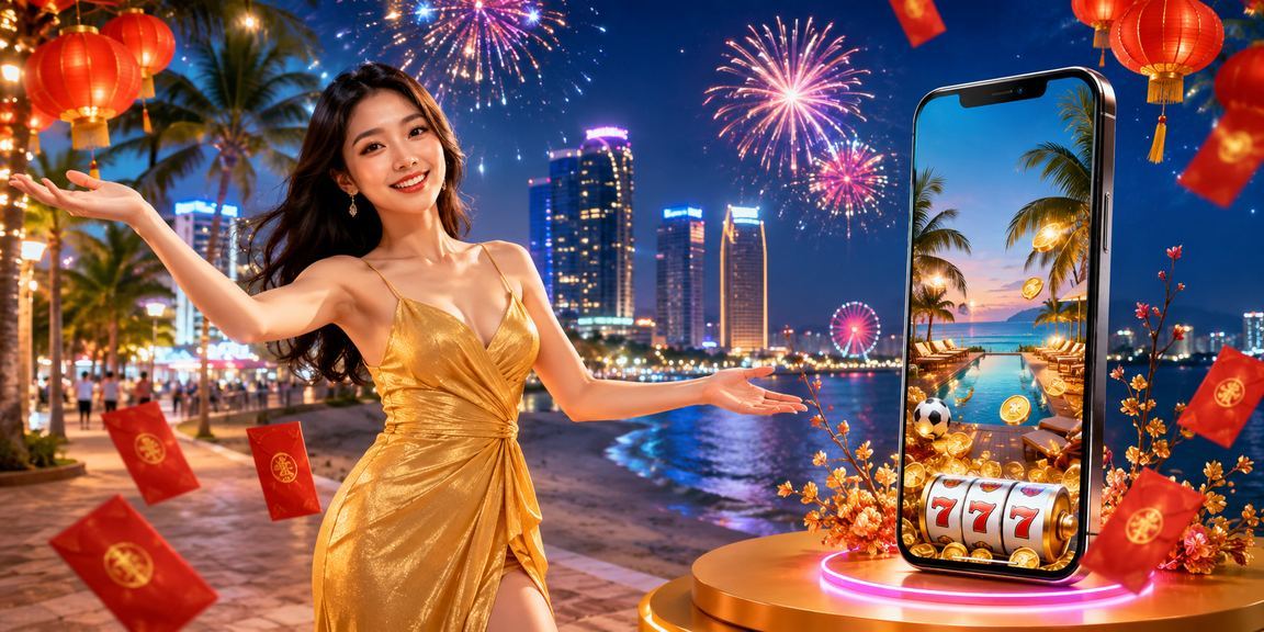 Lễ hội đèn lồng Đà Nẵng gợi nhắc không khí giải trí sôi động và may mắn