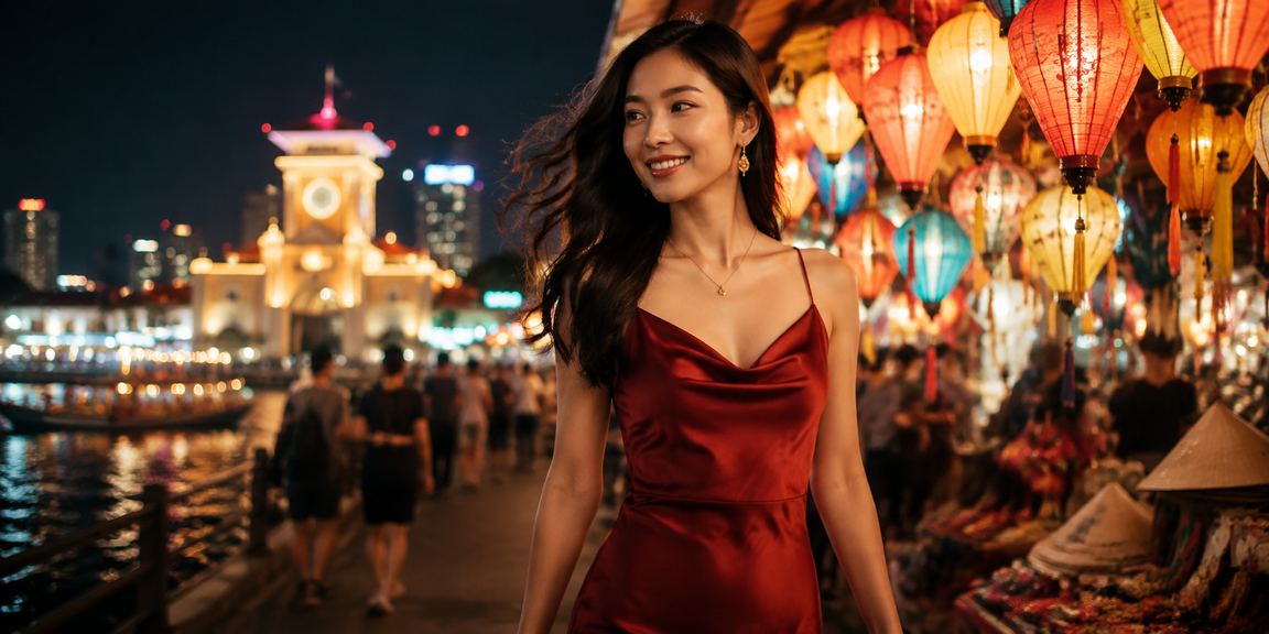 Không khí cá cược sôi động tại chợ đêm TP Hồ Chí Minh về đêm